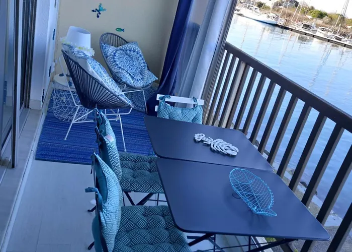 Appartement La Brigantine 591, T3, Vue Mer, Parking, Wifi *