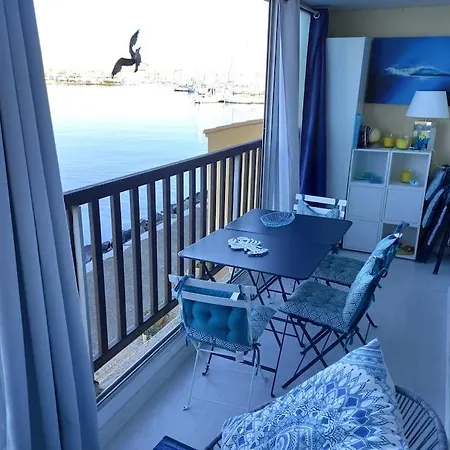 La Brigantine 591, T3, Vue Mer, Parking, Wifi * 阿格德