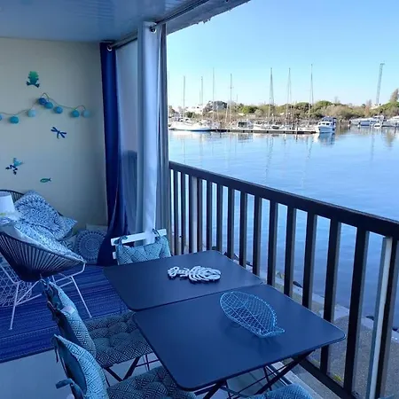 公寓 La Brigantine 591, T3, Vue Mer, Parking, Wifi 阿格德