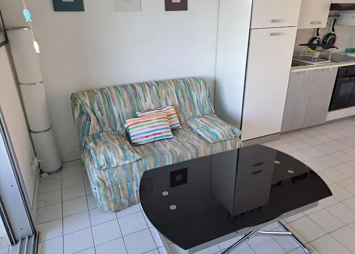 Apartmán La Brigantine 591, T3, Vue Mer, Parking, Wifi Agde