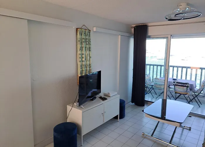 La Brigantine 591, T3, Vue Mer, Parking, Wifi Agde