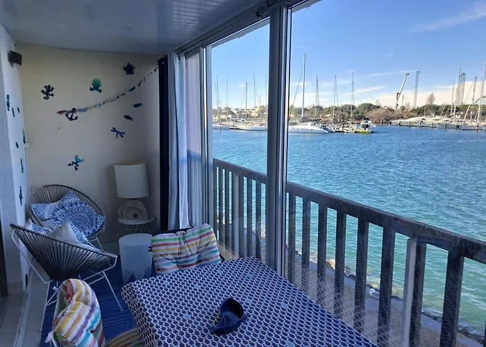 La Brigantine 591, T3, Vue Mer, Parking, Wifi Apartmán Agde